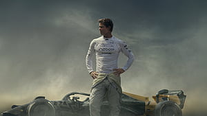 Brad Pitt As Sonny Hayes In F1 Movie, f1-movie, movies, 2025-movies, brad-pitt, poster wallpaper