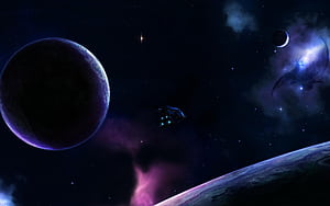 Spaceship, Sci Fi wallpaper