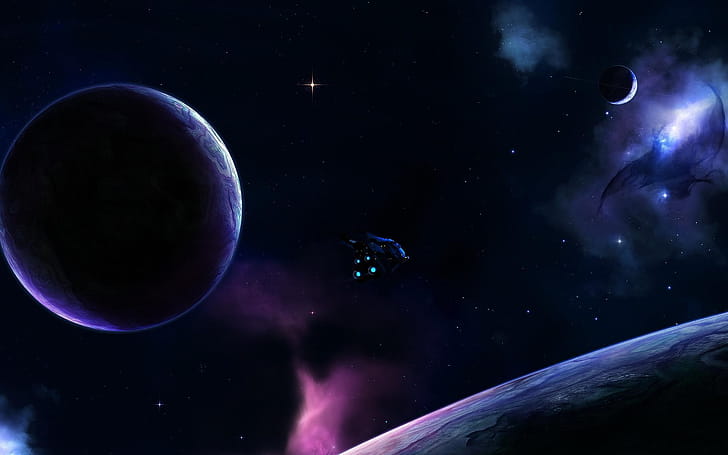Spaceship, Sci Fi wallpaper