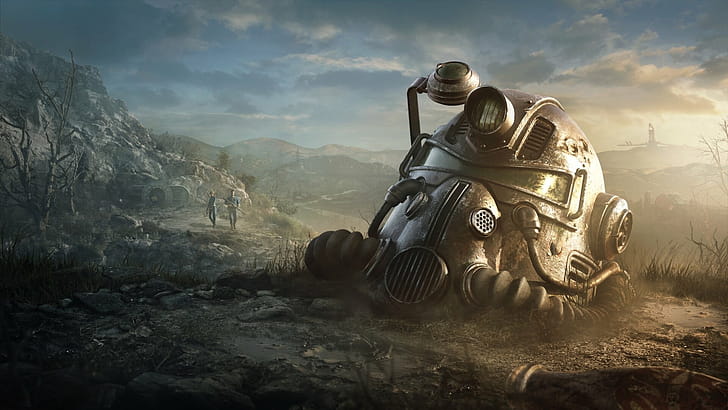 Fallout 76, High-definition , Post-apocalyptic setting, Virtual exploration wallpaper