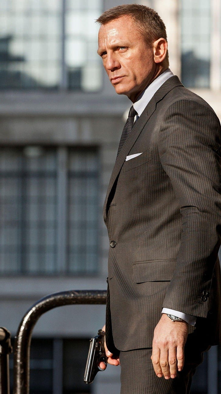 Daniel Craig Background, phone wallpaper