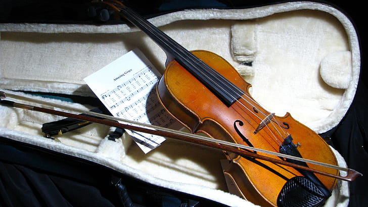 Notes background violin, Musical composition, Harmonious strings, Melodic symphony wallpaper