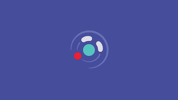Gamecube Controller Minimalism, logo, minimalism wallpaper