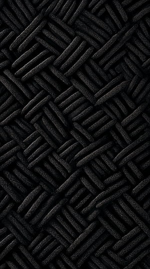 Obsidian Weave, dark, pattern, braid, texture phone wallpaper