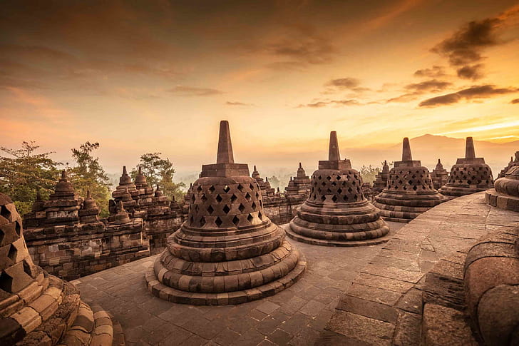 Candi Borobudur temple, Central Java wallpaper