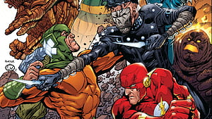 Comic, Flash wallpaper
