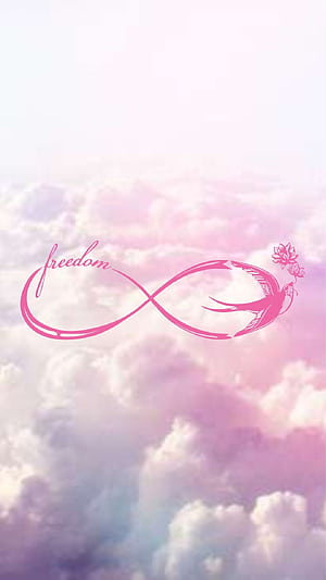 Cloud, Infinity Sign phone wallpaper