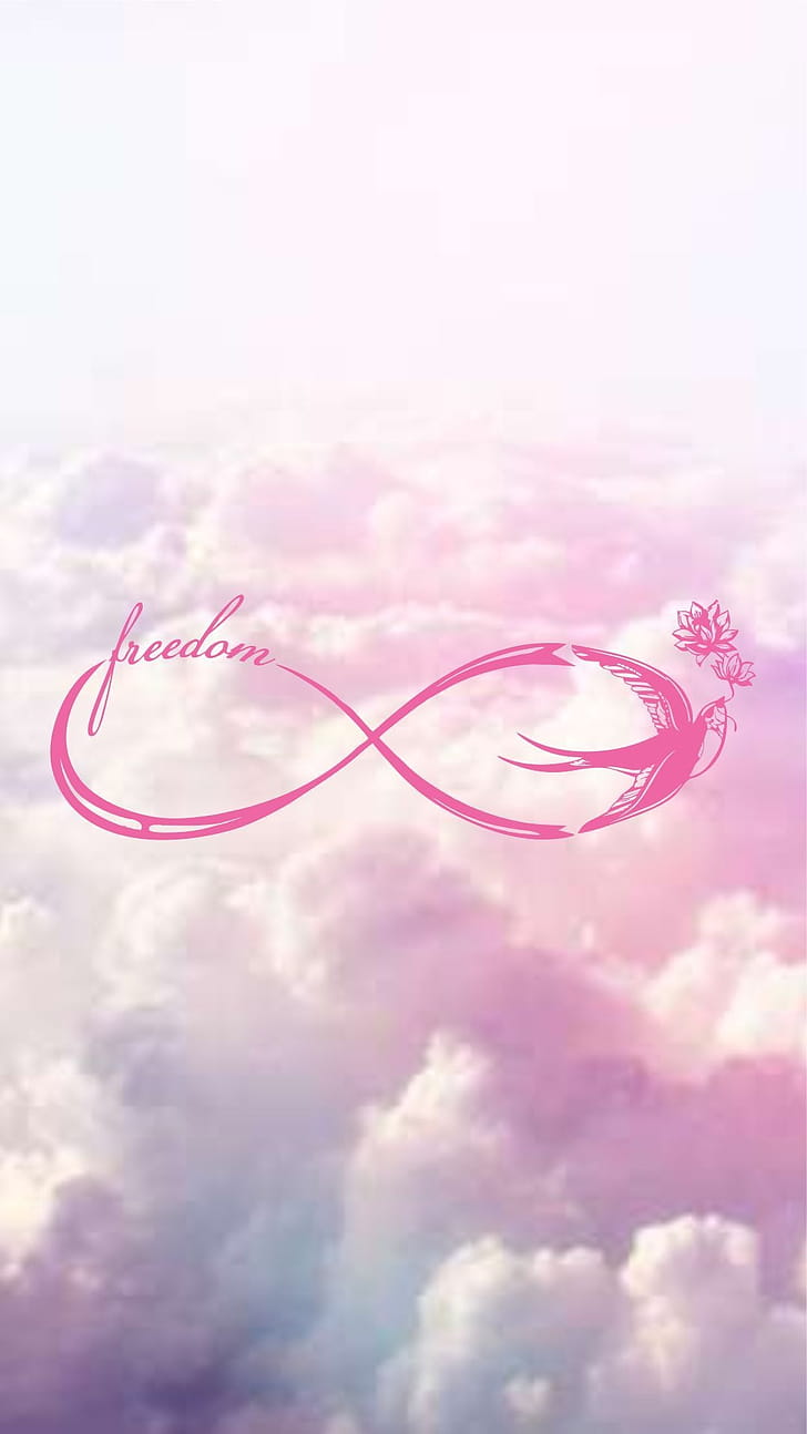 Cloud, Infinity Sign phone wallpaper