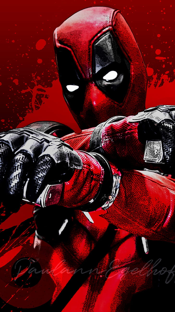 Comic, Deadpool phone wallpaper