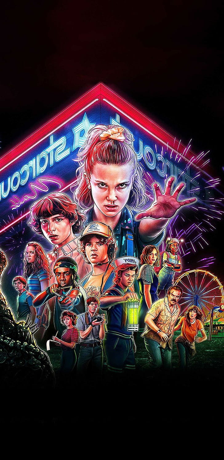 Stranger Things, , Idlewp phone wallpaper
