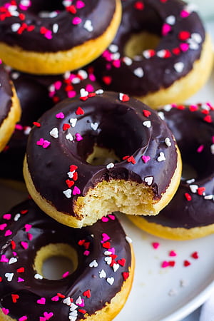 Chocolate, Donuts phone wallpaper