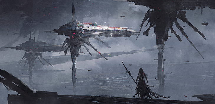 Sci Fi, warrior wallpaper