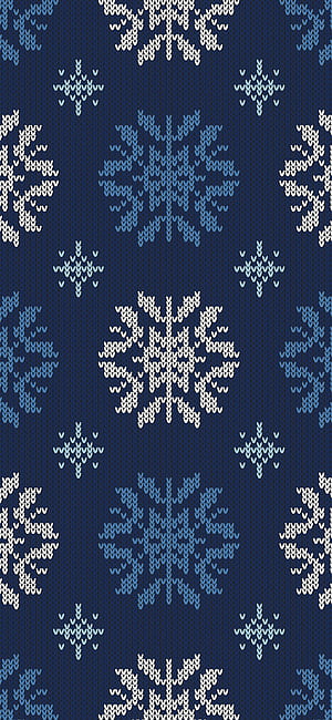 pattern, artistic, snowflake phone wallpaper