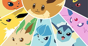 Computer  featuring Eevee,  , Customizable backgrounds, Diverse options wallpaper