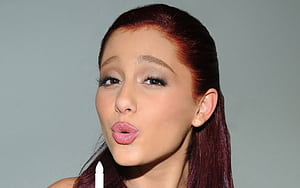 Ariana Grande Red, ariana-grande, celebrities, music, girls, cute, redhead wallpaper
