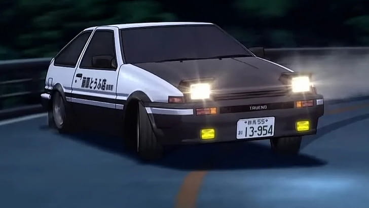 Initial D Anime, , Computer backgrounds, Artistic initials wallpaper