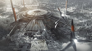City, Sci Fi wallpaper