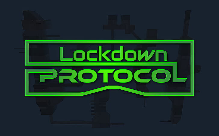 LOCKDOWN Protocol Logo, video game, LOCKDOWN Protocol wallpaper
