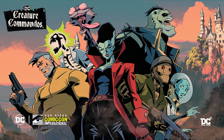 creature commandos wallpaper