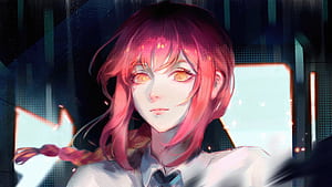 Makima In Chainsaw Man , makima, chainsaw-man, anime-girl, anime wallpaper