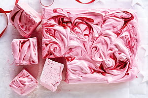Raspberry ripple, Marshmallow wallpaper