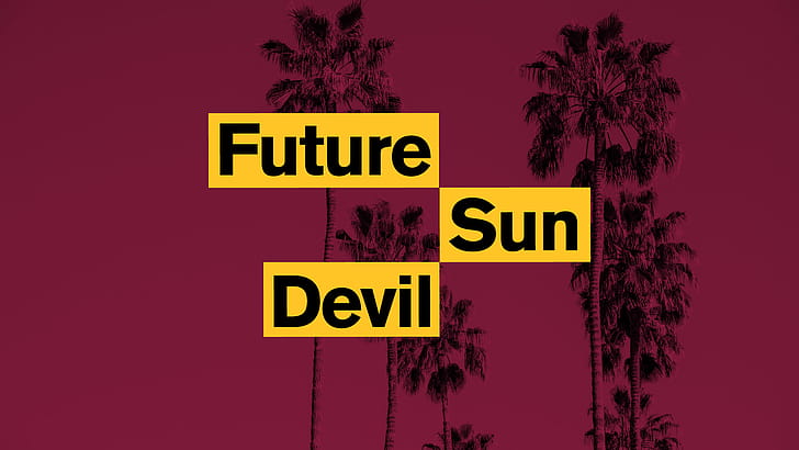 Maroon Palms: Future Sun Devil (ASU ) wallpaper