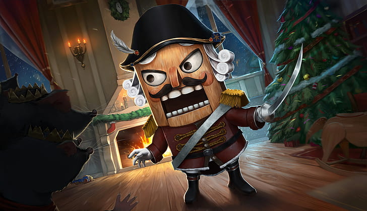 Nutcracker, fantasy, creature wallpaper