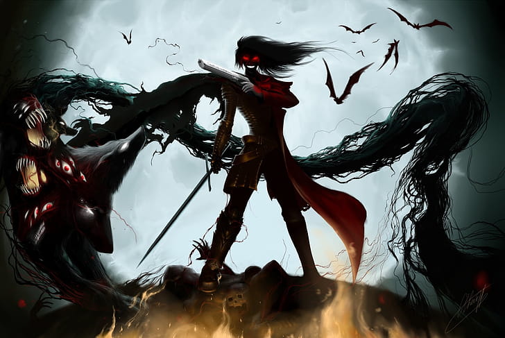 Ultra , Hellsing , Stunning visuals, Immersive viewing wallpaper