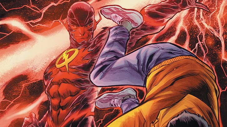 Flash Fury: Dynamic  Comic, Comic, Flash wallpaper