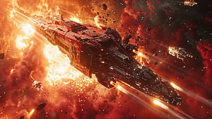 battlecruiser, Sci Fi wallpaper
