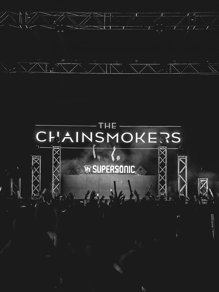 Logo, The Chainsmokers phone wallpaper