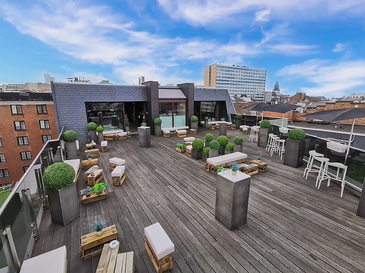 Bar, Rooftop wallpaper