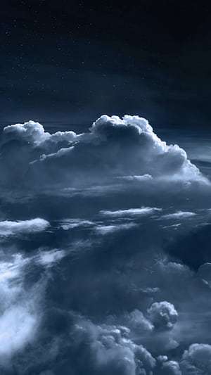 Stellar Cloudscape — Sci‑Fi Phone, Sci Fi, space phone wallpaper