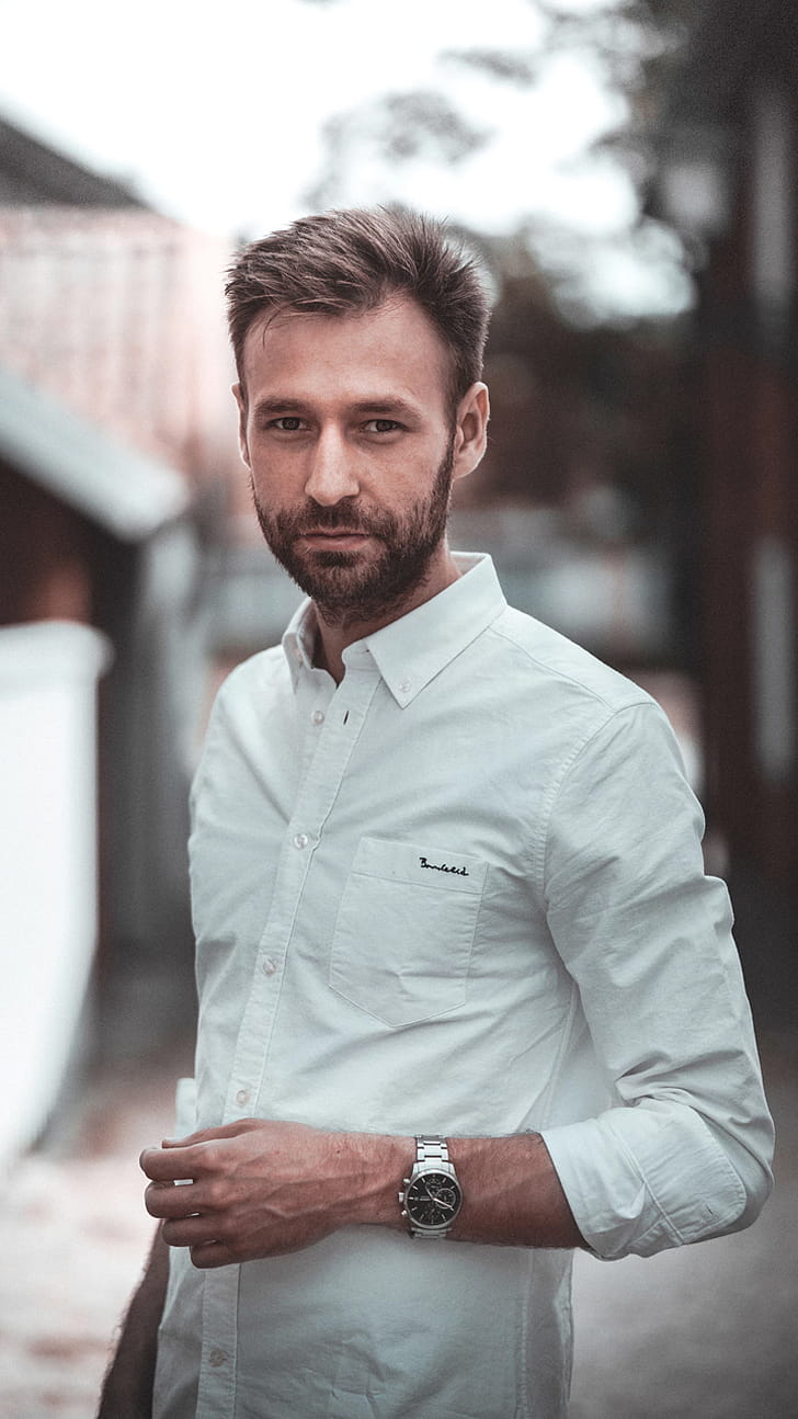 watch, man, model phone wallpaper