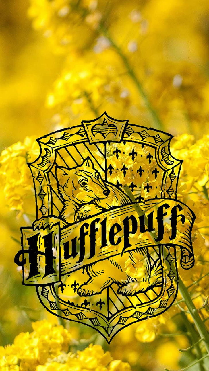 Artwork, Hufflepuff phone wallpaper