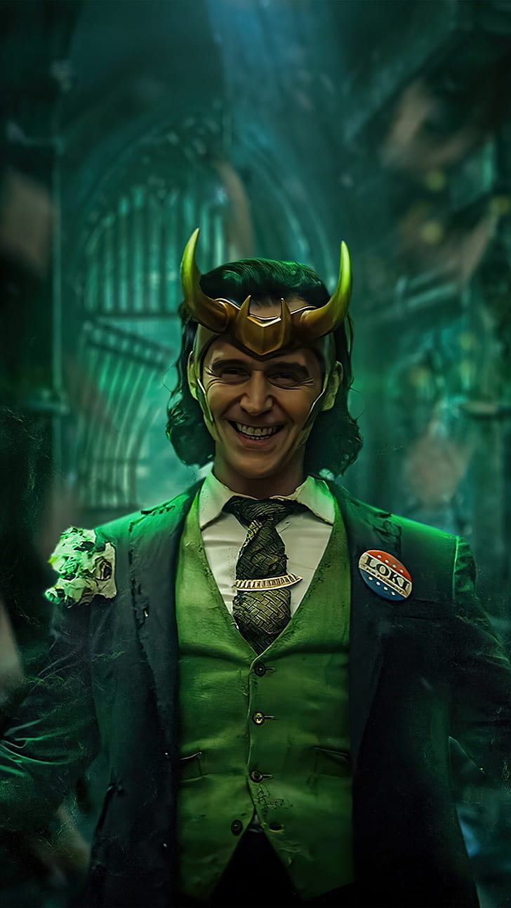 Loki, Mischief mastermind, Marvel Comics, iPhone phone wallpaper