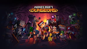 Dungeons, Minecraft wallpaper