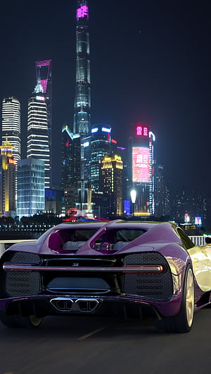 Bugatti Chiron,  , iPhone, phone wallpaper