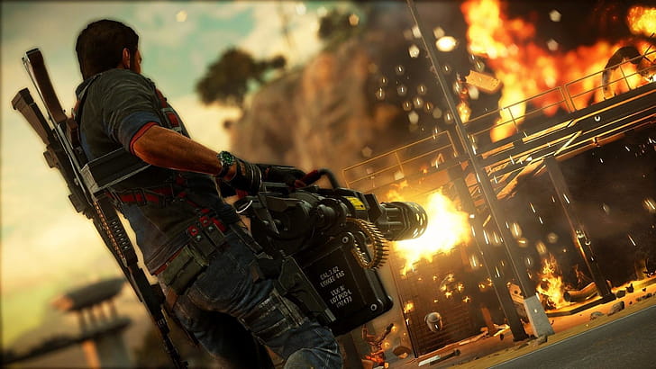 Just Cause gaming, ,  customization, Stunning visuals wallpaper