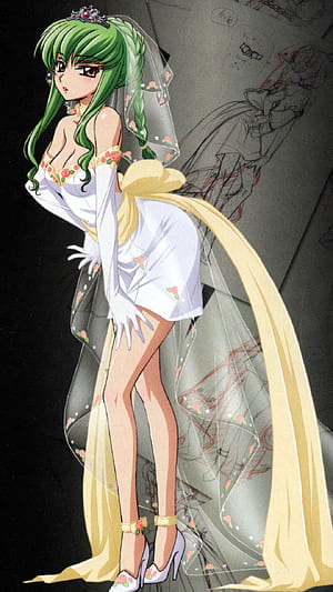 C.C. (Code Geass), Anime, Code Geass phone wallpaper