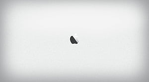 Silver, Apple Logo wallpaper