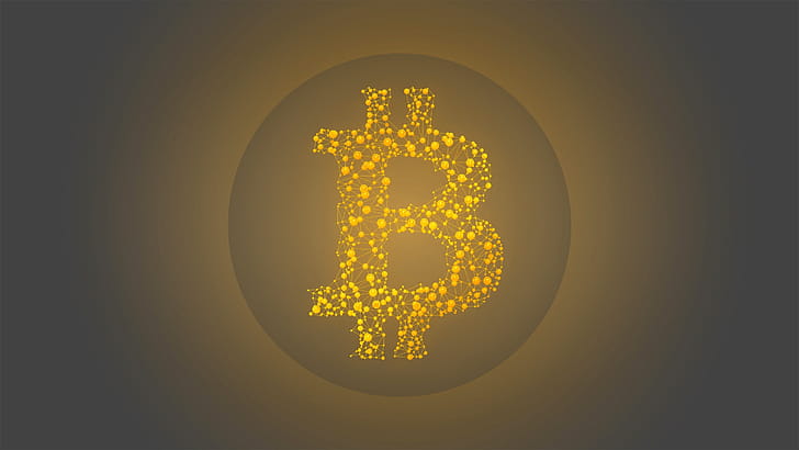 Minimal artwork , Bitcoin, Tech, wallpaper