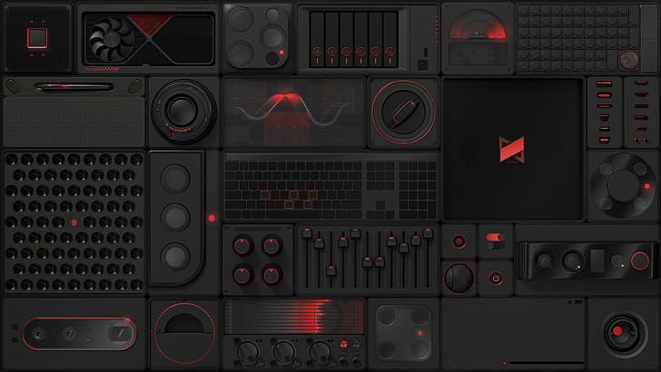 MKB Modules Dark, technology, MKB wallpaper