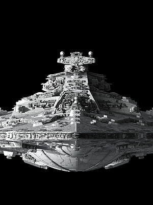 Star Destroyer, Star Wars phone wallpaper