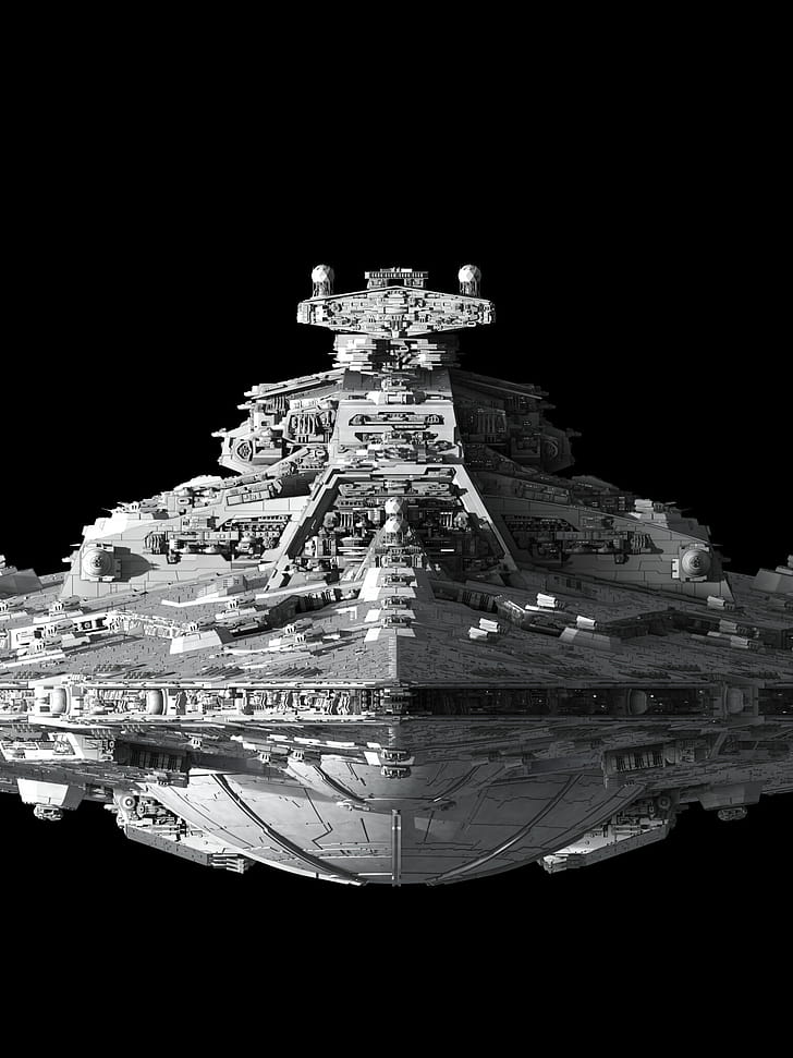 Star Destroyer, Star Wars phone wallpaper