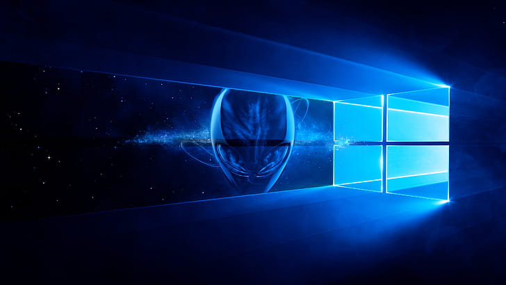 Alienware Windows 10, alienware, computer, windows-10 wallpaper