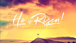 He Is Risen - Easter Sunrise ( Quad  ), Religious, Holiday wallpaper