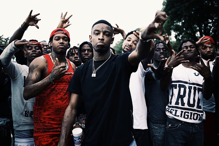 21 Savage, , Stunning visuals, Artistic compositions wallpaper