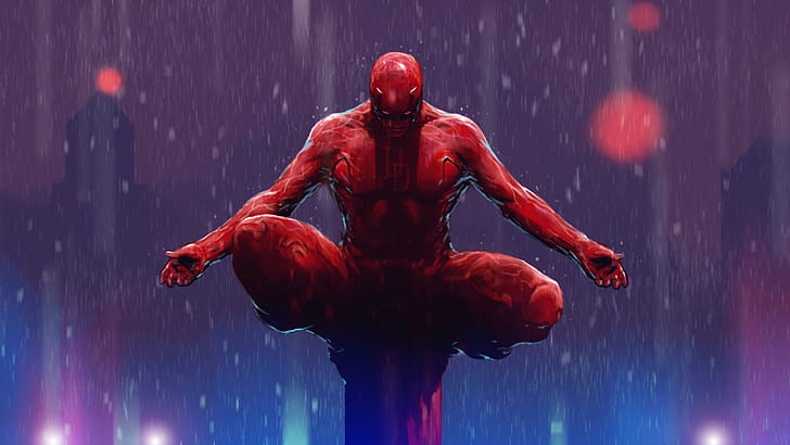 Daredevil Heroic Pose, Comic, Daredevil wallpaper