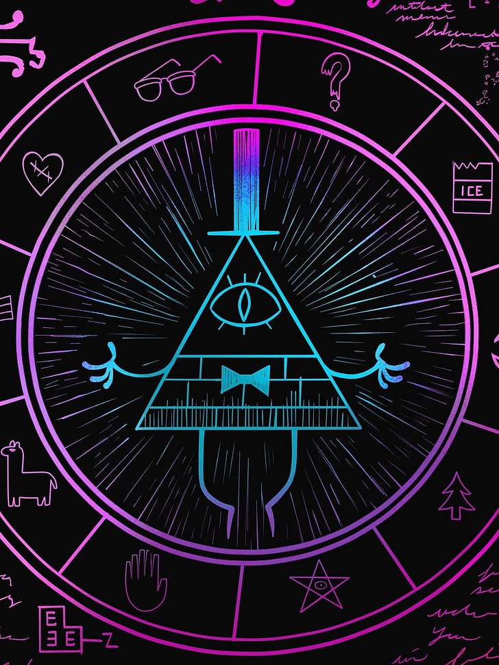 gravity falls,  collection, High resolution phone wallpaper